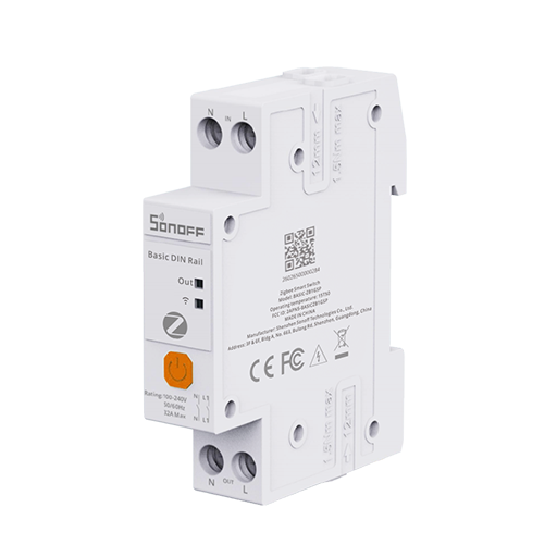 Zigbee автомат на DIN-рейку с мониторингом энергопотребления