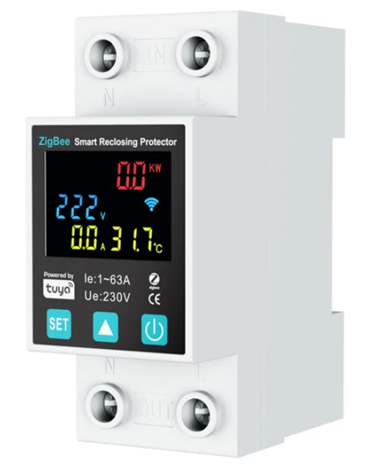 Zigbee DIN счетчик энергии