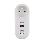 Zigbee 3.0 двойная USB беспроводная розетка